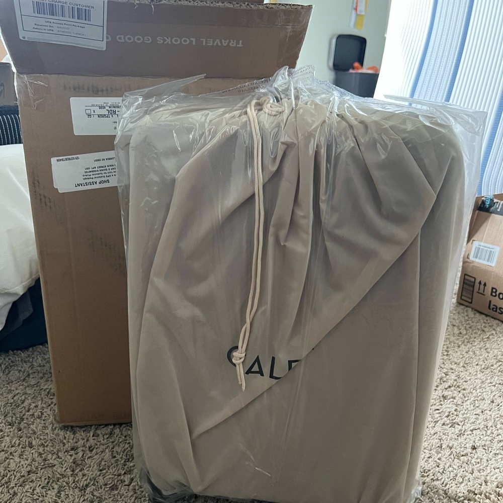 Calpak Carry-On Luggage (SOLD OUT ONLINE).